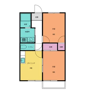 Home‘likeすもも【2階】の間取り