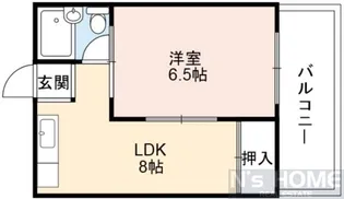 ナガタビル【4階】の間取り
