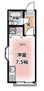 corpo DAIMON IV【1階】の間取り