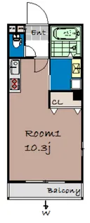 BELLAGIO【3階】の間取り