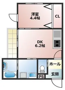 Arc八千代台【2階】の間取り