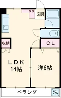 フジビル【3階】の間取り