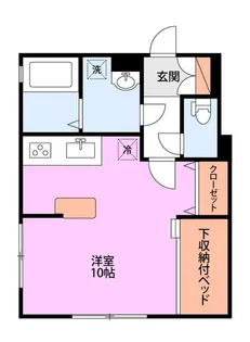 アルベロ【1階】の間取り