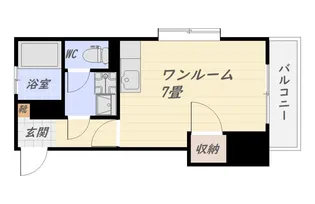 1Rの間取り画像