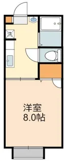 グランフォーレ イナギ【1階】の間取り