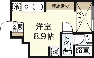 ポルトボヌール弐番館【1階】の間取り