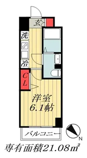 千葉県市川市行徳駅前3【マンション】の間取り
