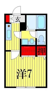 セトル幕張【2階】の間取り