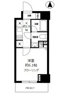 グロースメゾン亀戸【3階】の間取り