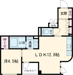 阿佐谷南1丁目マンション【1階】の間取り