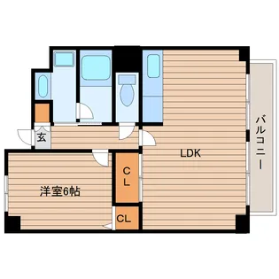 リバーシティ上杉【11階】の間取り