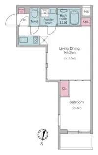 ビバリーホームズ石神井台【2階】の間取り
