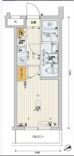 スカイコートパレス溝の口【3階】の間取り