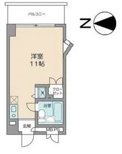 ステップス【2階】の間取り