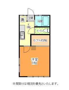 山形県山形市東青田3【アパート】の間取り