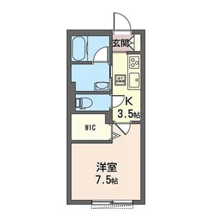 レジデンス大和【1階】の間取り