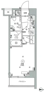 スカイコート中野沼袋【9階】の間取り
