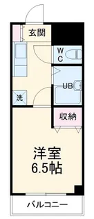 サンズイマンション【1階】の間取り