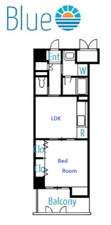ワイズ新横浜【3階】の間取り