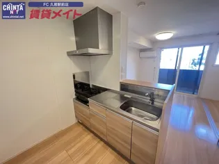 ラルーチェ城山【2階】のキッチン