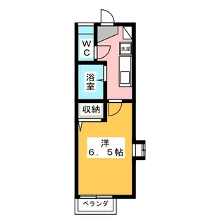 コーポTsubasa【2階】の間取り