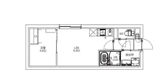 MAXIV CITY神楽坂【2階】の間取り