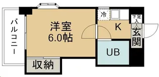 レジデンス潮【2階】の間取り