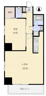 GRAND ARC笹塚【5階】の間取り