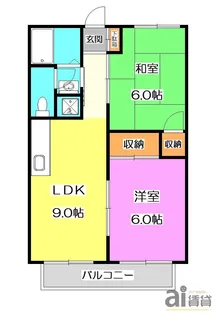 サニーウェル諏訪【2階】の間取り