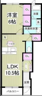 Crane TADAII【1階】の間取り