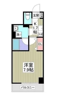 アトリエ八雲【2階】の間取り