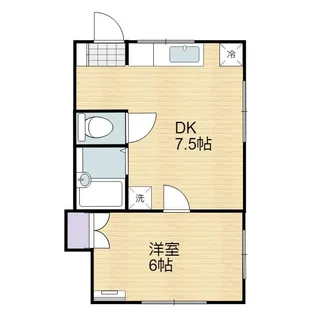 栄コーポ【2階】の間取り