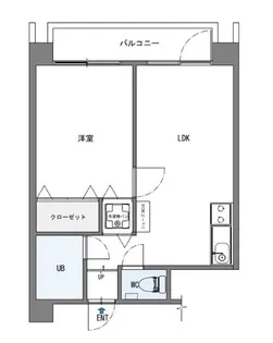 グランドハイツ氷川台【3階】の間取り
