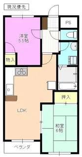 メゾン21篠井原B棟【3階】の間取り