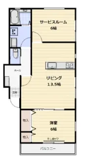 グレースハイツ【2階】の間取り