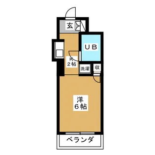 レスパス千種【6階】の間取り