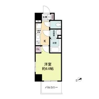 べクス福島【8階】の間取り