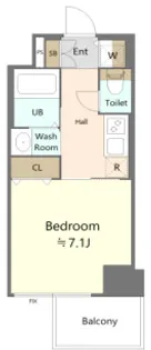 大阪府大阪市中央区南久宝寺町1【マンション】の間取り