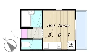 アムザック上溝【2階】の間取り