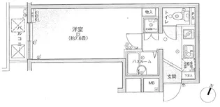 パレ・ホームズ天王洲【3階】の間取り