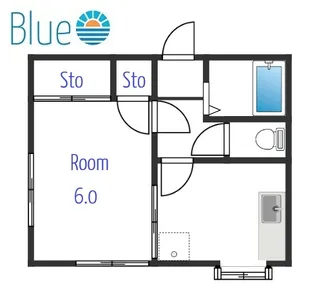 神奈川県横浜市栄区桂町【アパート】の間取り