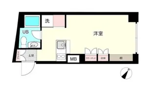 Modelia Brut表参道【2階】の間取り