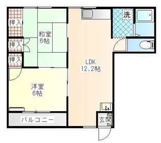 シティハイムY【2階】の間取り