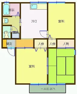 リバティータウン【1階】の間取り