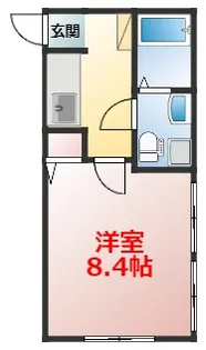 f・スタイリオ小田原【1階】の間取り