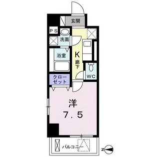 ル・カトレヤ【3階】の間取り