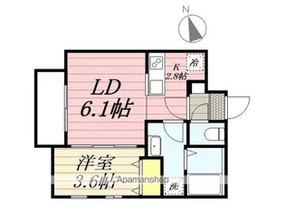Cherim西鉄久留米IV【1階】の間取り