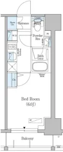 アーバネックス南品川【11階】の間取り