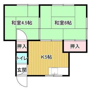メゾン姫路【2階】の間取り