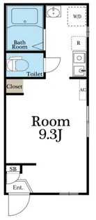 テイルズガーデン川崎【3階】の間取り